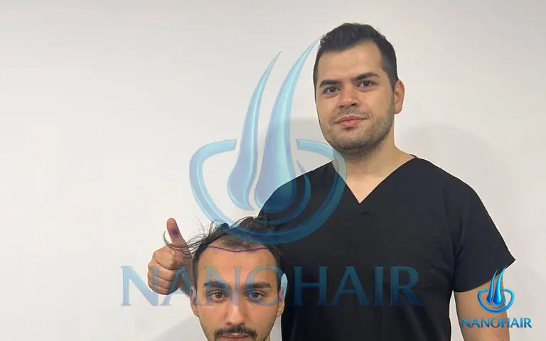 NanoHair saç analizi ve tıbbi ön değerlendirme